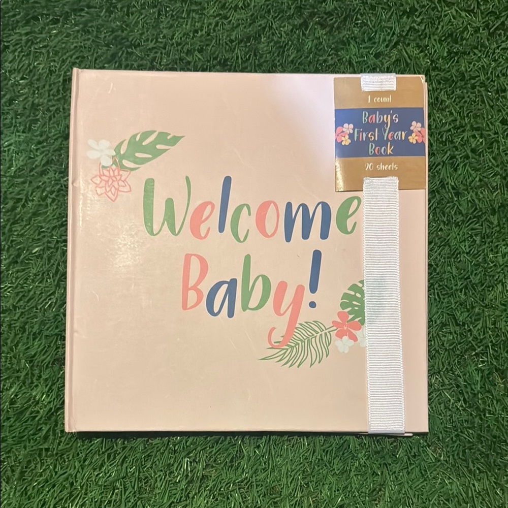 Baby's First Year Memory Book - Pink